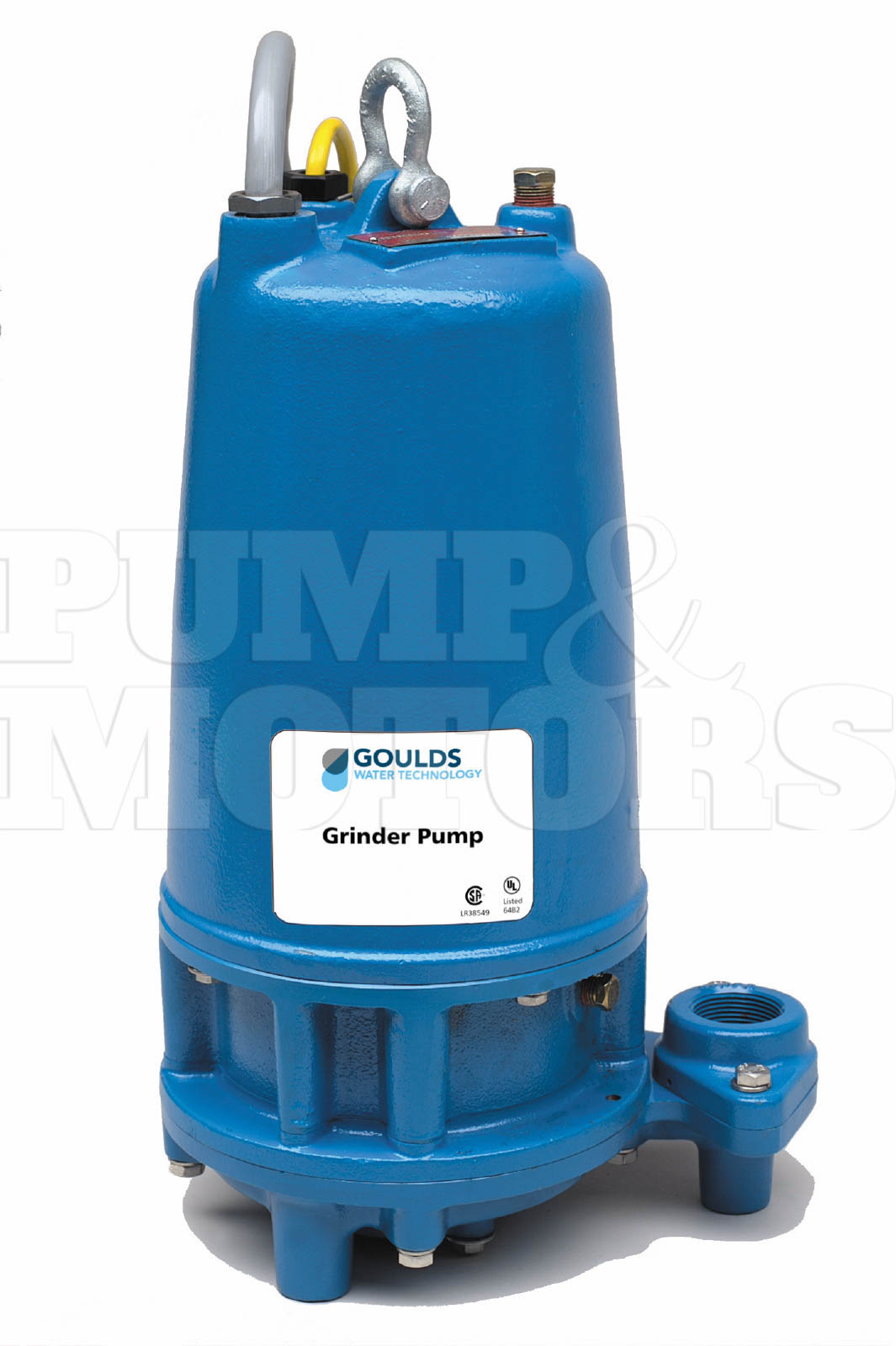 Goulds 1GD51G2AA 2HP Dual Seal Submersible Grinder Pump 200V