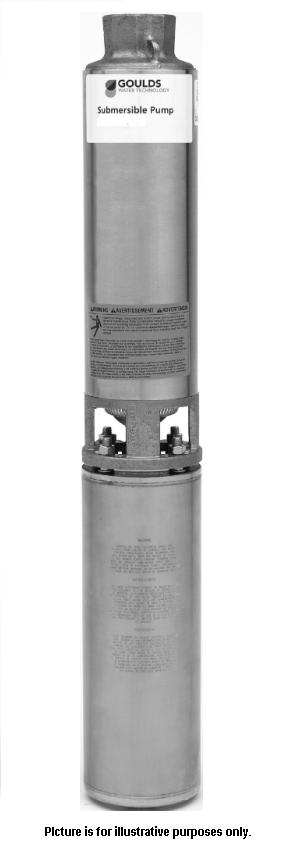 Goulds 18LS07412C 3/4HP 230V Submersible Water Well Pump 18GPM - Click Image to Close