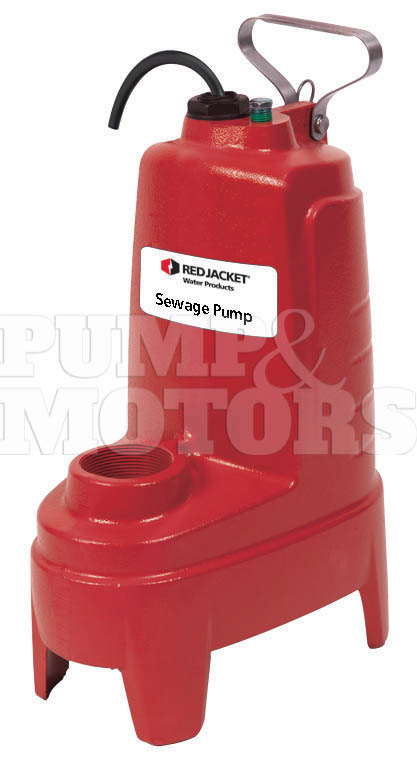 Red Jacket RWW41F 4/10 HP Submersible Sewage Pump 115V Manual